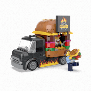 Toneta de burgeri, +5 ani, 60404, Lego City